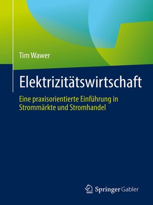 cover image of Elektrizitätswirtschaft